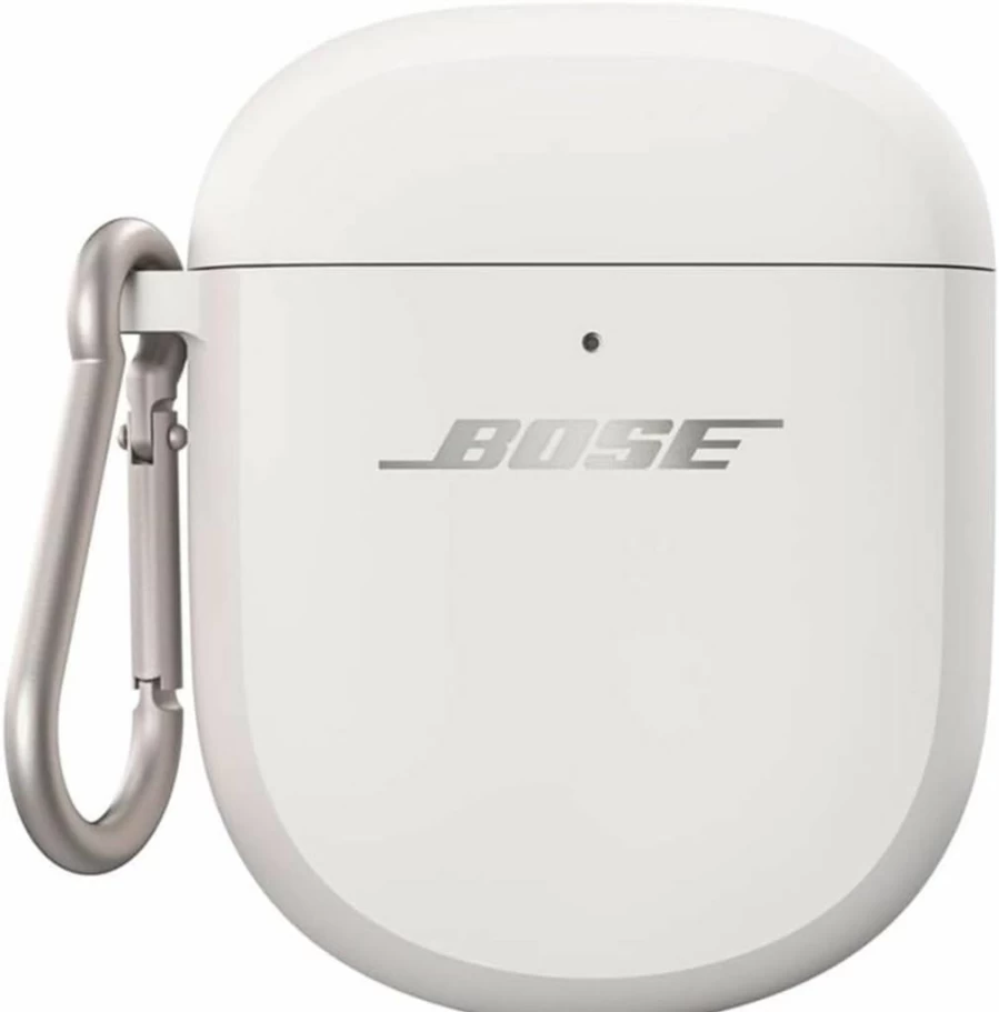Bose Wireless Earbuds Charging Case Cover - Replacement Black Protective Case for Bose Earbuds