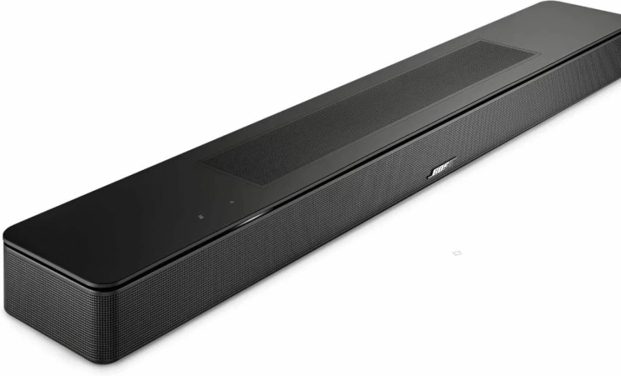 Bose Smart Soundbar with Dolby Atmos, Bluetooth, Voice Control, Built-In Amazon Alexa, and Google Assistant Compatibility - Black