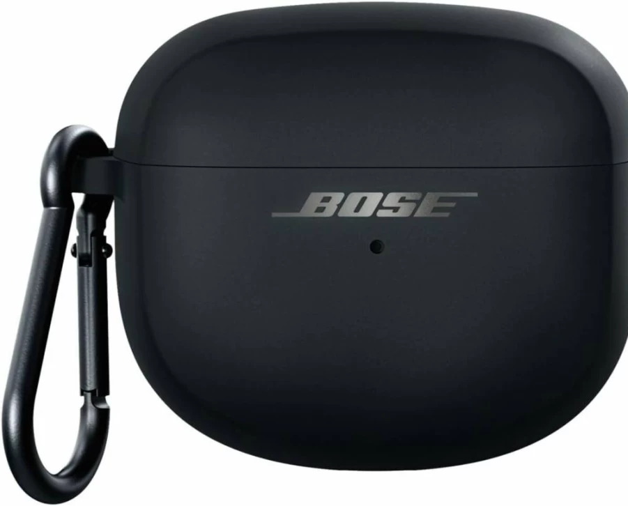 Bose Ultra Open Earbuds Wireless Charging Case Cover - Protective Case for Bose Ultra Earbuds, Compatible with Wireless Charging, Durable Lightweight Design, Black