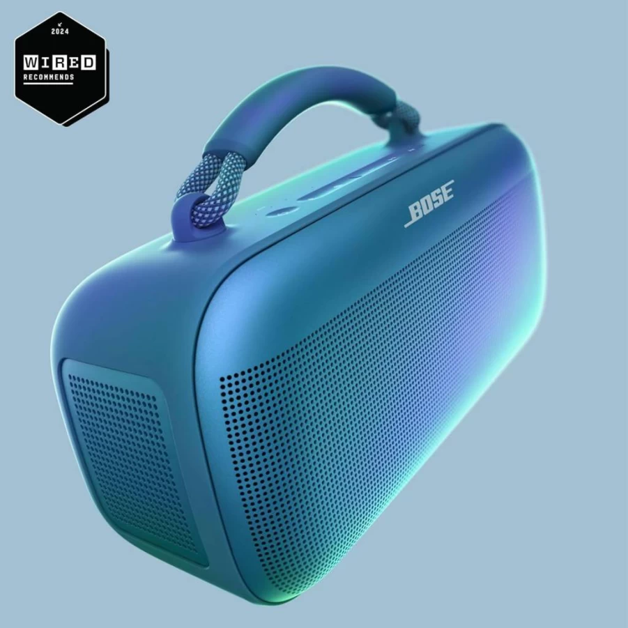 Bose SoundLink Max Bluetooth Speaker - IP67 Waterproof, 20-Hour Playtime, USB-C Charging, 3.5mm Aux Input, Blue Dusk, Portable Wireless Speaker