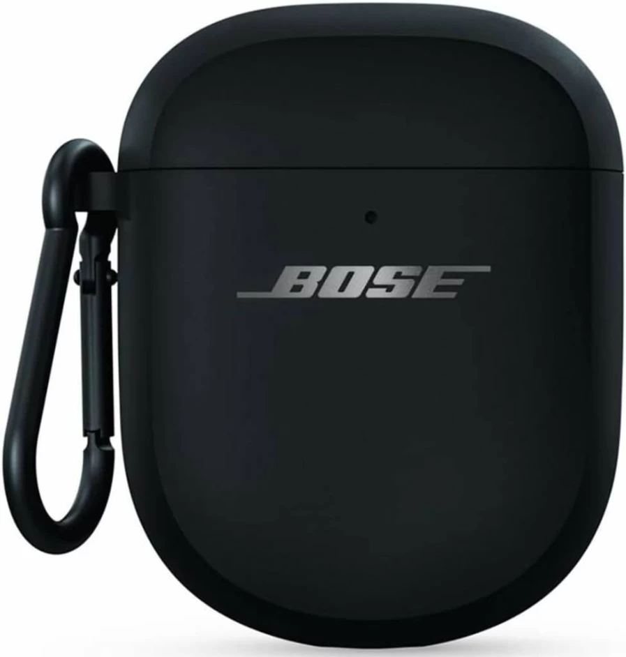 Bose White Smoke Wireless Charging Case Cover for Earbuds