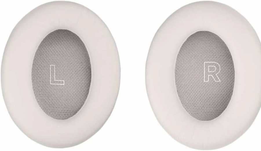 Bose QuietComfort Ultra Replacement Cushions - White Smoke Ear Pads for Noise Canceling Headphones