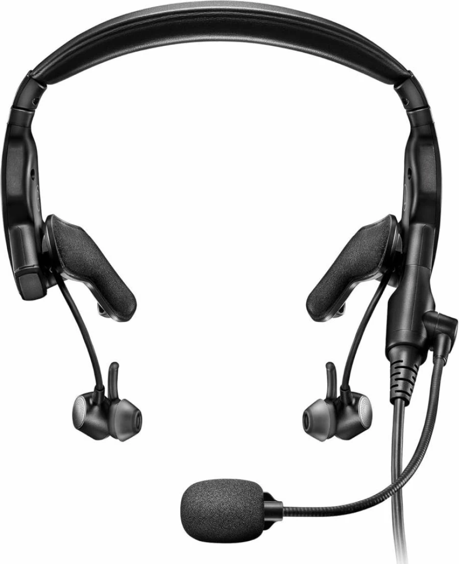 Bose ProFlight Series 2 Bluetooth Aviation Headset with Dual Plug Cable - Black