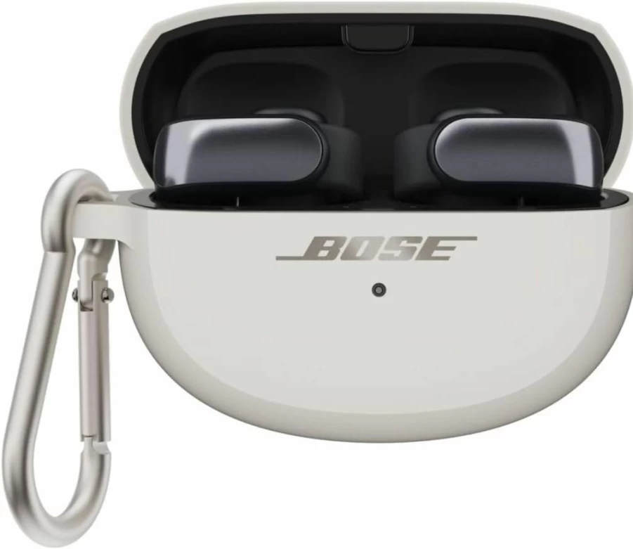 Bose Ultra Open Earbuds Protective Silicone Case Cover - Black, Durable Fit for Bose Wireless Earbuds